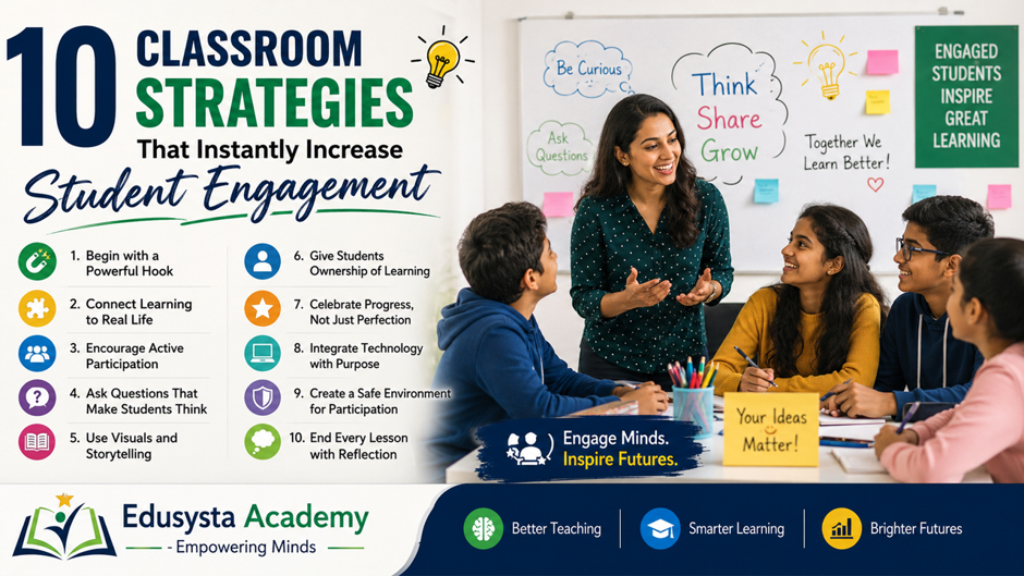 10 Classroom Strategies That Instantly Increase Student Engagement